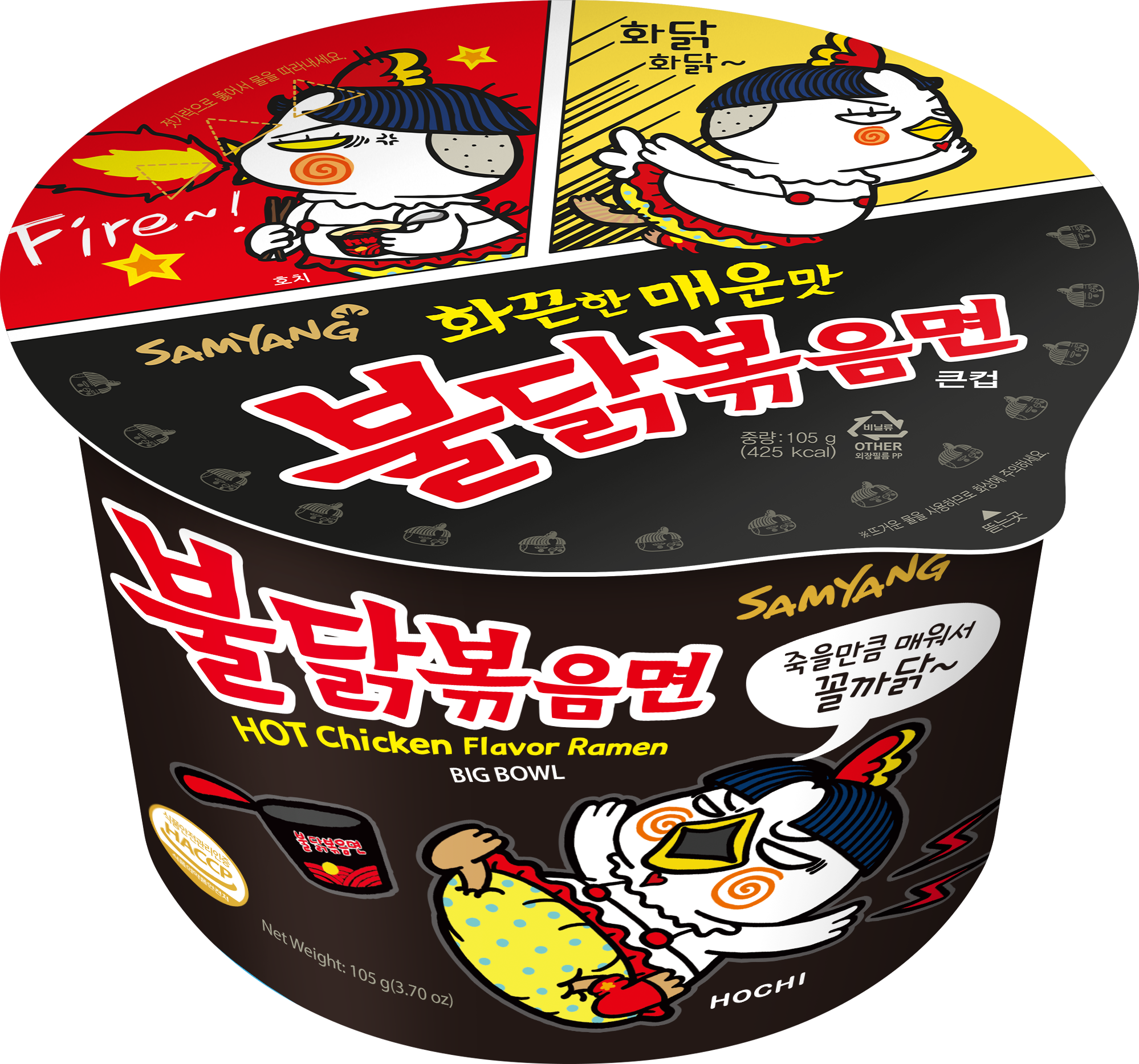 Samyang Hot Chicken Original Flavor Big Bowl 105g